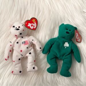 2 Pc Ty Teenie Beanie Baby